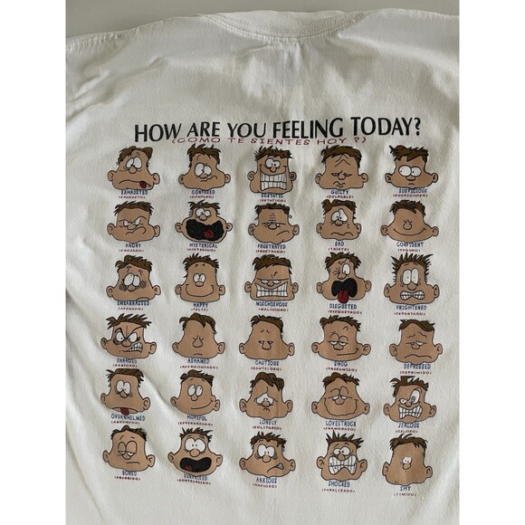 Large Vintage “Mexico How Are You Feeling Today” Double-Sided T-Shirt - Picture 1 of 7